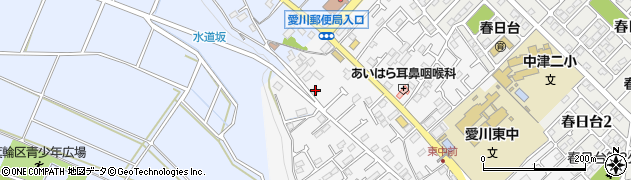 神奈川県愛甲郡愛川町中津8周辺の地図