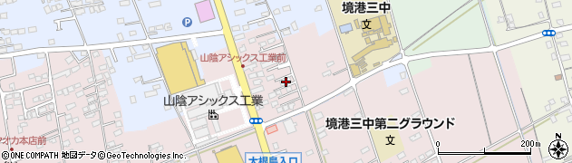 鳥取県境港市渡町2873周辺の地図