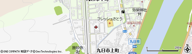兵庫県豊岡市九日市上町54周辺の地図