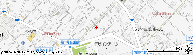 神奈川県愛甲郡愛川町中津2184周辺の地図