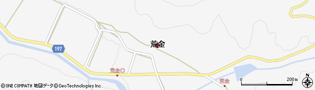 鳥取県岩美町（岩美郡）荒金周辺の地図