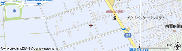 神奈川県相模原市南区麻溝台3481周辺の地図