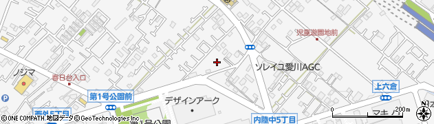 神奈川県愛甲郡愛川町中津2205周辺の地図