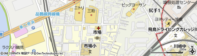 クリエイトＳＤ鶴見元宮店周辺の地図