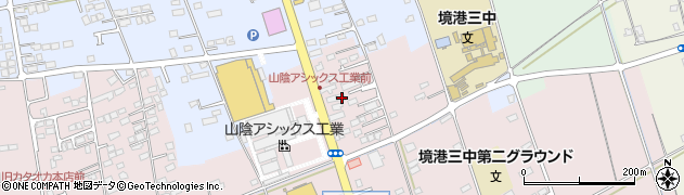 鳥取県境港市渡町2887周辺の地図