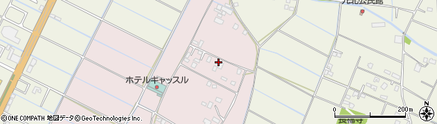 千葉県大網白里市富田1303周辺の地図