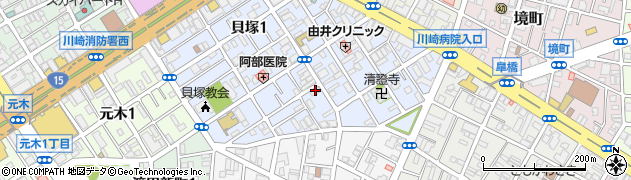 タン担麺 中担周辺の地図