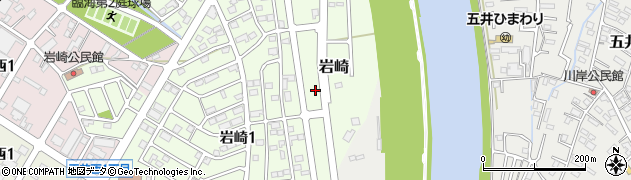 千葉県市原市岩崎周辺の地図
