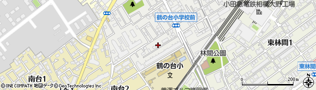神奈川県相模原市南区旭町24-19周辺の地図