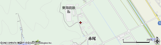 岐阜県山県市赤尾621周辺の地図