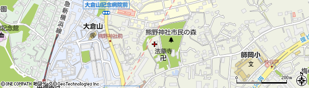 神奈川県横浜市港北区師岡町1140周辺の地図