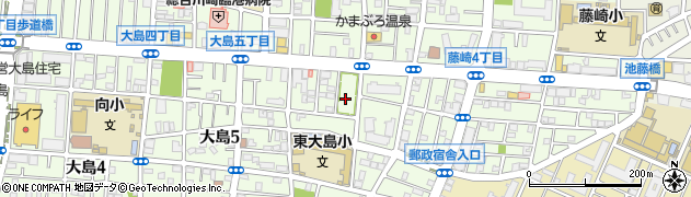 藤崎第4公園周辺の地図