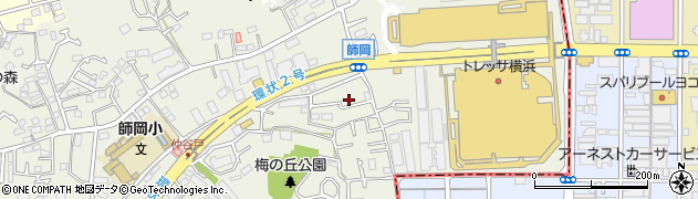 神奈川県横浜市港北区師岡町563周辺の地図