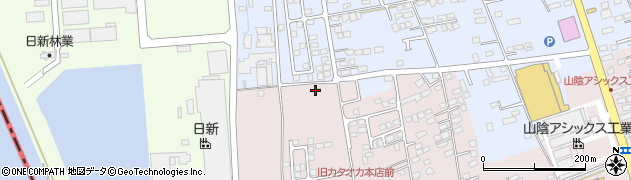 鳥取県境港市渡町3021周辺の地図