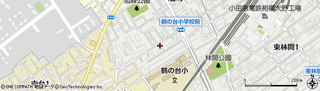 神奈川県相模原市南区旭町24-18周辺の地図