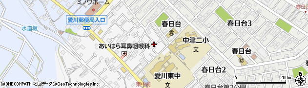 神奈川県愛甲郡愛川町中津1408周辺の地図