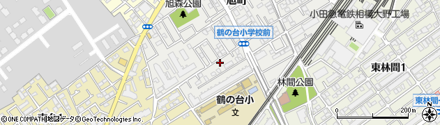 神奈川県相模原市南区旭町24-20周辺の地図
