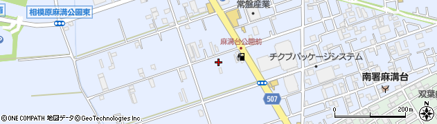神奈川県相模原市南区麻溝台2983周辺の地図