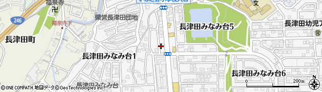 ソフトバンク長津田周辺の地図