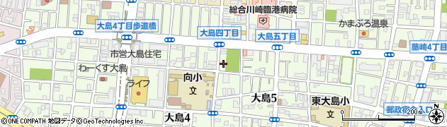 三島商店周辺の地図
