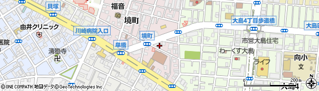 神奈川県川崎市川崎区境町13-1周辺の地図