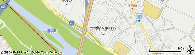 神奈川県相模原市南区当麻3605周辺の地図
