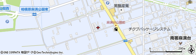 神奈川県相模原市南区麻溝台2996周辺の地図