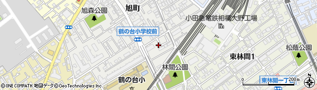 神奈川県相模原市南区旭町24-36周辺の地図
