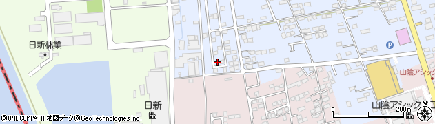 鳥取県境港市外江町3871周辺の地図