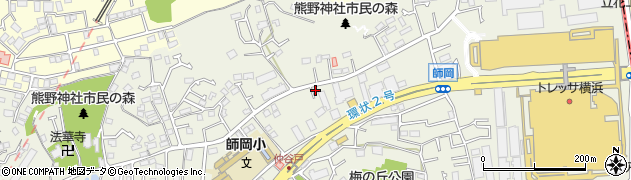 神奈川県横浜市港北区師岡町970周辺の地図