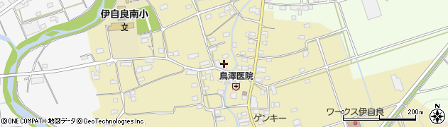 岐阜県山県市大森周辺の地図