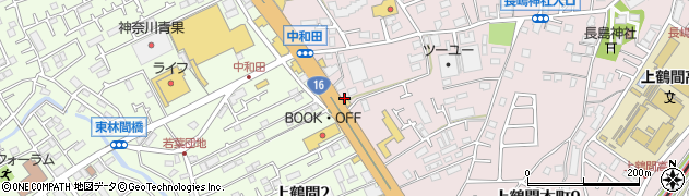 吉野家 １６号線上鶴間店周辺の地図