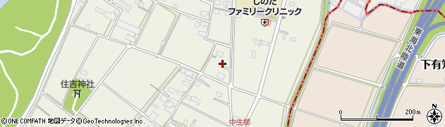 岐阜県美濃市生櫛1120周辺の地図