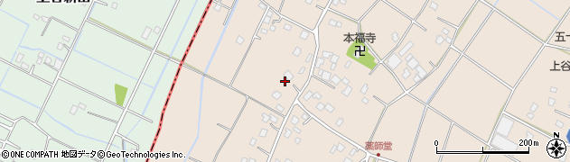千葉県東金市上谷3052周辺の地図