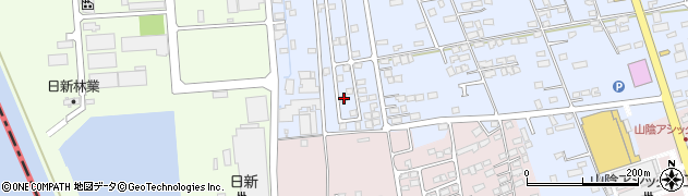 鳥取県境港市外江町3873周辺の地図