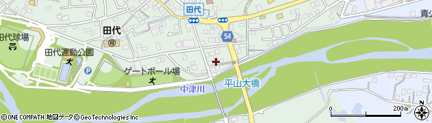 神奈川県愛甲郡愛川町田代191周辺の地図
