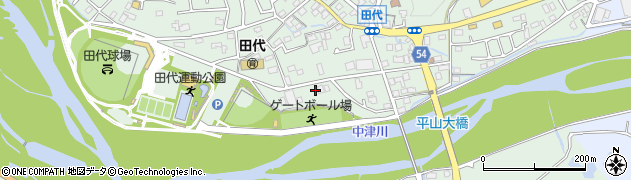 神奈川県愛甲郡愛川町田代224周辺の地図