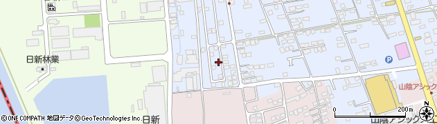 鳥取県境港市外江町3863周辺の地図