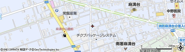 神奈川県相模原市南区麻溝台8丁目周辺の地図