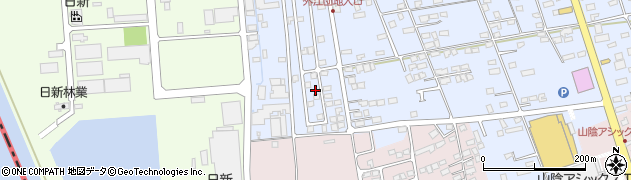 鳥取県境港市外江町3862周辺の地図