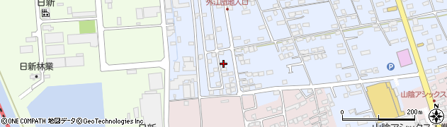 鳥取県境港市外江町3857周辺の地図