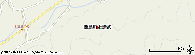 島根県松江市鹿島町上講武周辺の地図
