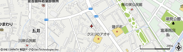五井元浜公園周辺の地図