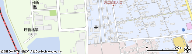鳥取県境港市外江町3228周辺の地図