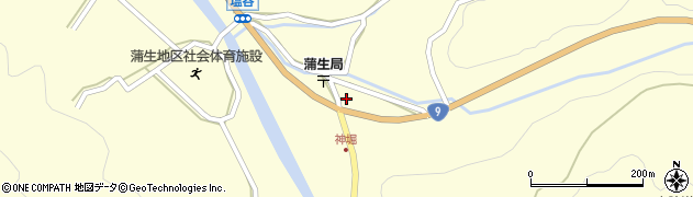 ユキ美容室周辺の地図