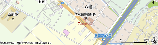 庄司木材株式会社　千葉営業所周辺の地図