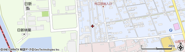 鳥取県境港市外江町3879周辺の地図