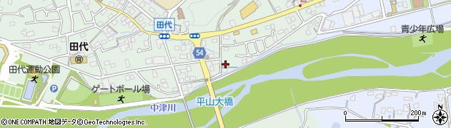 神奈川県愛甲郡愛川町田代175周辺の地図