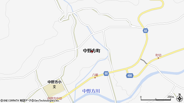 〒509-8231 岐阜県恵那市中野方町の地図