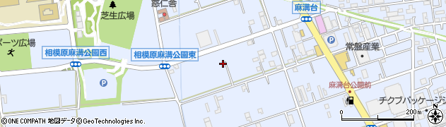 神奈川県相模原市南区麻溝台3093周辺の地図